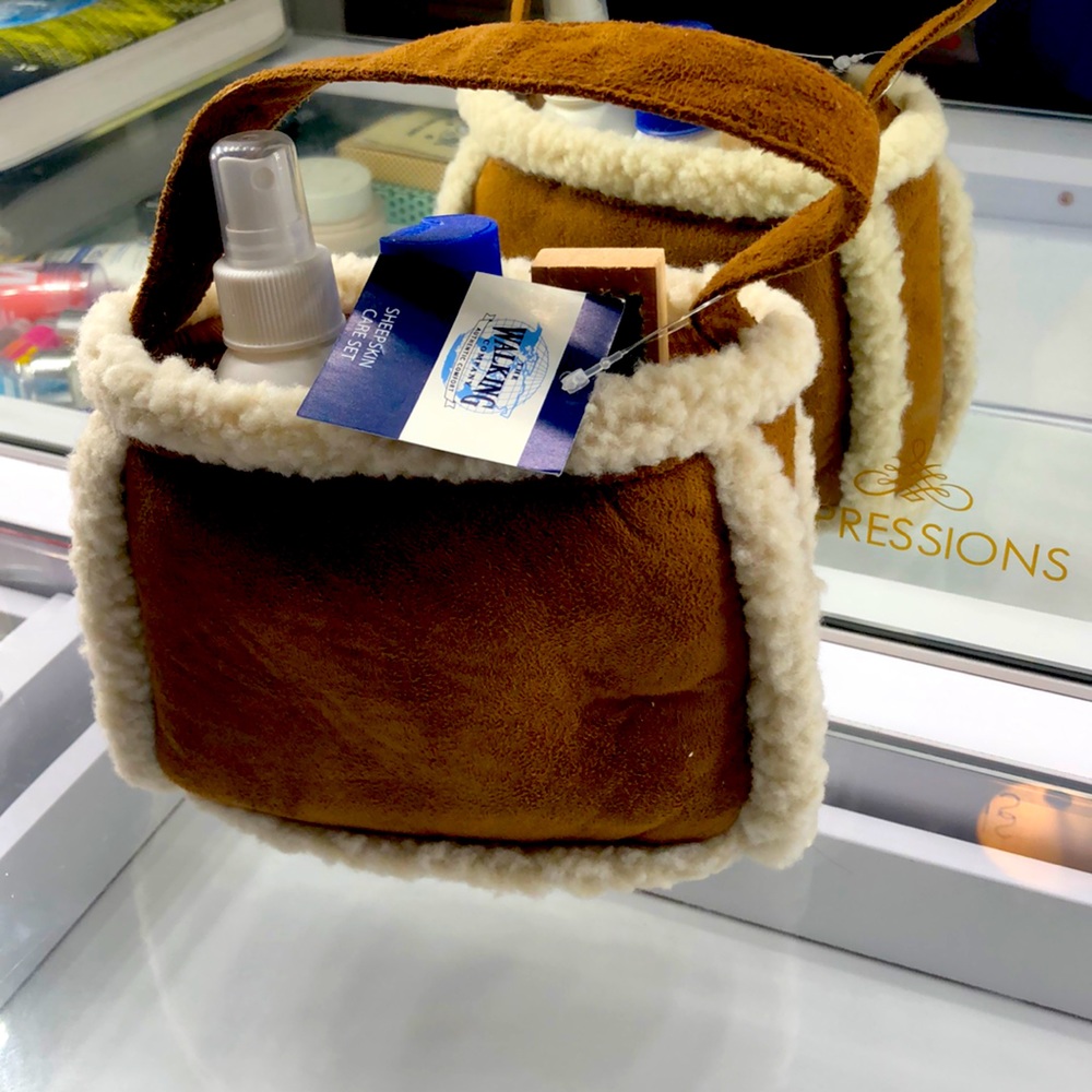 Walking Company Sheepskin Care Set